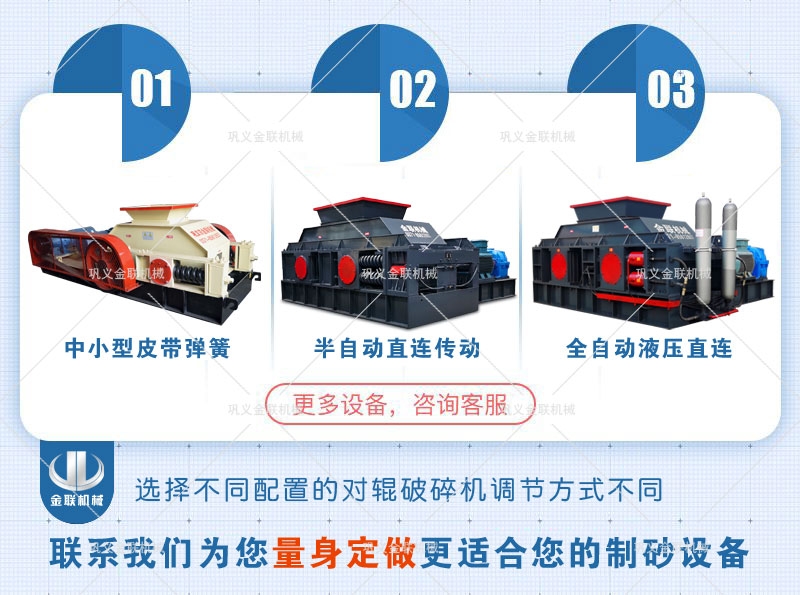 液壓對輥制砂機型號參數(shù)、市場價位多少？